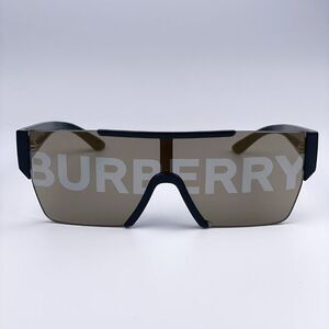 NEW Burberry BE4291 3001/G unisex Logo Lens D-frame Sunglasses